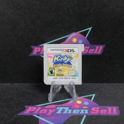 Carro Kirby Triple Deluxe Nintendo 3DS reacondicionado solamente - 1 año de garantía en muy buen estado Foto 1 de 2