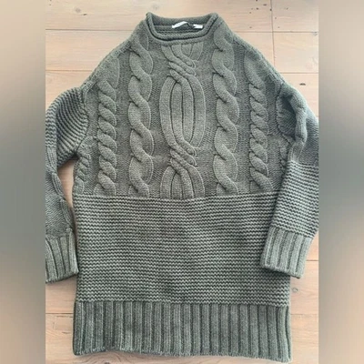 Suéter tejido cable 100% cachemir lujo Agnona Foto 1 de 4