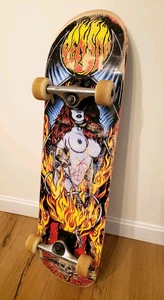 Benson Devil Woman Death Skateboards Skateboard - Picture 1 of 10