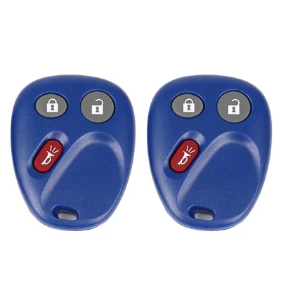 For GMC Envoy Chevrolet Trailblazer Buick Rainier Remote Control Car Key Fob - Image 1 of 4