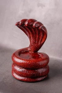 Madera Divina Ananta Shesha Singhasan para Govardhan Shila - Asiento Sagrado para Giri - Imagen 1 de 15