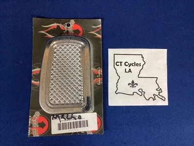 Cubierta de pedal de freno Eddie Trotta NOS, cromada, TC-979 * Foto 1 de 3