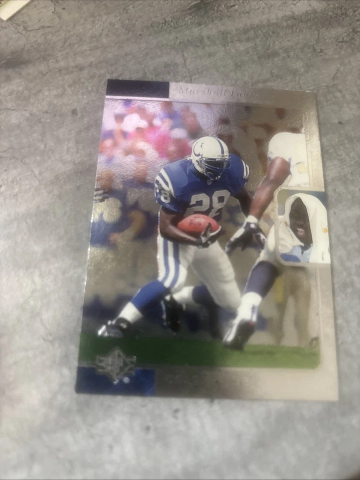 MARSHALL FAULK 1996 Upper Deck SP Base Card #40 COLTS RAMS HOF - Image 1 of 1