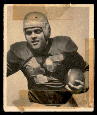 1948 Bowman Iron Mike Holovak RC Chicago Bears #65 (Old Tape) - Image 1 of 2