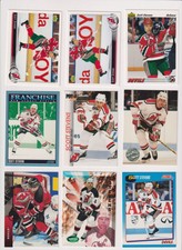 Scott Stevens 18 DIFFERENT Cards Lot New Jersey Devils Topps UD Fleer Proset mor