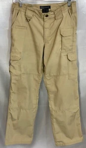 WOMENS 5.11 TACTICAL PANTS TAN SIZE 32 X 31 VERY GOOD CONDITION              K9 - Picture 1 of 4