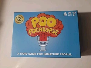 Open Poo Pocalypse The Hilarious Strategic Card Game for Immature People Ages 8+ - Picture 1 of 4