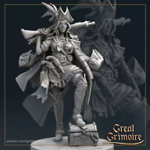 Captain Red Fox Human Pirate Fighter Ranger Miniature | D&D DnD | - Picture 1 of 1