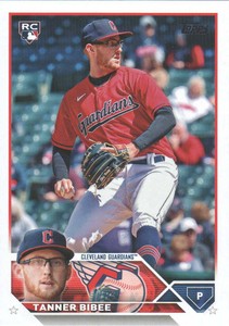 2023 Topps Update Baseball #US168 Tanner Bibee RC
