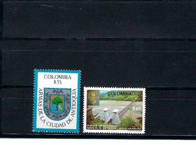 SANTA FE DE ANTIOQUIA-  ''BRIDGE OVER CAUCA RIVER''-   COLOMBIA - Image 1 of 1