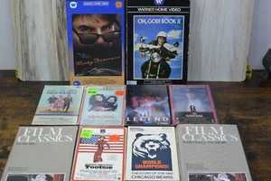 Betamax BETA Lot of 10 Action Adventure HTF Beta NOT VHS Rare Horror Clamshell - Picture 1 of 7