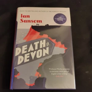 SIGNED 1ST EDITION Ian Sansom Death In Devon The County Guides MINT UNREAD - Picture 1 of 4