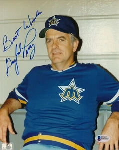 Gaylord Perry Seattle Mariners HOF 1991 Auto Signed 8x10 Photo ~ BAS Beckett - Picture 1 of 4
