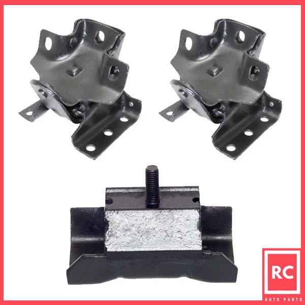 Juego de 3 piezas de montaje de motor y transmisión para Chevrolet Silverado 1500 1999-2005 4,8 L tracción trasera Foto 1 de 4