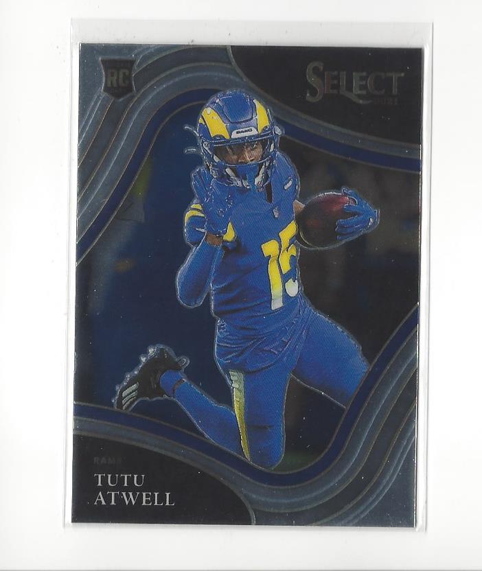 2021 Select #361 Tutu Atwell Rookie Rams