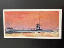 HMS 1902-1962 Lyons Tea Cards Series - Card No. 10 - HM Submarine E.7
