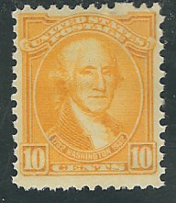 #715...10 Cent...Washington...Mint Hinged,   - Image 1 of 1