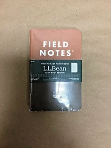 Field Notes 'L.L.Bean' SEALED 3-Pack Memo Notebooks FNLL-02 - Picture 1 of 2