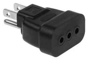 SF Kabel Italien auf USA NEMA 5-15P Netzstecker Adapter - Bild 1 von 3