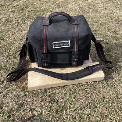 Bolso para cámara Quantaray multibolsillo con correa para el hombro 10x8x6 pulgadas Foto 1 de 4