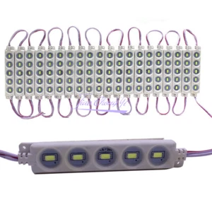 20pcs SMD 5730 5leds Injection LED Module Waterproof Tape White Light DC 12V - Picture 1 of 9