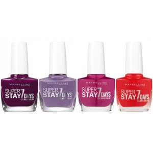 MAYBELLINE Nail Polish / Varnish Gel Forever Strong Super Stay GEL NAIL COLOUR - Picture 1 of 41