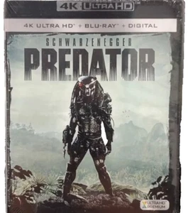 Predator 4K Ultra HD Premium (4K UHD) + Blu-ray + Digital NEW Sealed Free Ship! - Picture 1 of 2