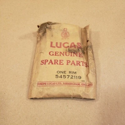 64-66 Hillman Minx Husky Lucas 54572119 Lámpara Indicadora Frontal Llanta Cromada Nuevo de Lote Antiguo Foto 1 de 4