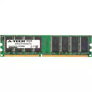 Kingston KTH0202/1G A-Tech Equivalent 1GB DDR 400Mhz PC3200 Desktop Memory RAM - Picture 1 of 2