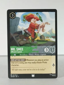 Mr. Smee - Efficient Captain - Archazia's Island - 107/204 - Uncommon - B - Picture 1 of 5