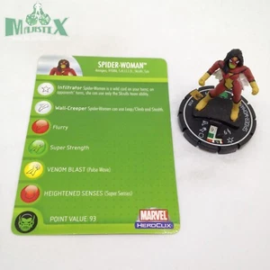 Heroclix Secret Invasion set Spider-Woman #100 Chase figure w/card! - Picture 1 of 1