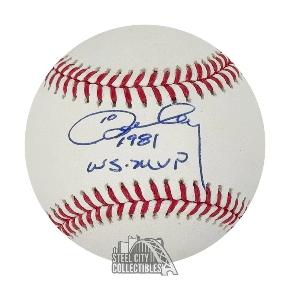 Ron Cey 1981 WS MVP Autographed Official MLB Baseball - JSA - Image 1 of 1