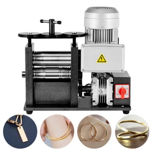 Macchina Elettrica per Fare Gioielli 1HP Laminatoio Elettrico Filo Orafo Laminazione - Foto 1 di 10
