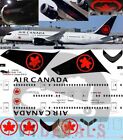 Autocollants V1 Boeing 787-8 Air Canada pour 1/144 Revell modèle avion kit V1D0367  
