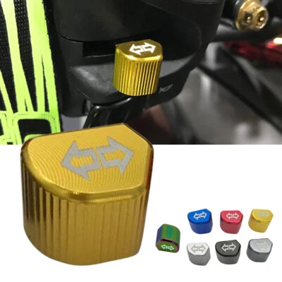 Universal Motorcycle Turn Signal Light Switch Control ON/OFF Button Cap Cover - Image 1 of 4
