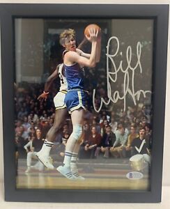 Bill Walton Signed Framed 8x10 UCLA - Beckett COA