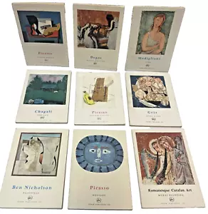 9 The Little Library Of Art Petite Pocket Softcover Early 1960's Editions - Imagen 1 de 21