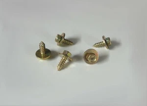5x Combi tornillo de chapa 5,5x16 amarillo galvanizado véase n.º 90018711501 90018711502  - Imagen 1 de 2