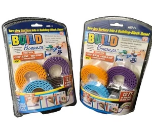 24 Ft Build Bonanza Block Peel & Stick Tape Works With Most Major Brands Bricks - Picture 1 of 8