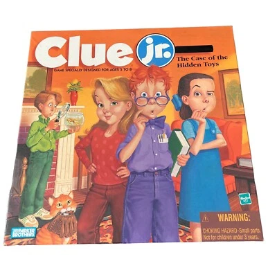Juego de mesa Parker Bros Clue Jr. El caso de los juguetes ocultos (edición 1999) casi como nuevo Foto 1 de 4