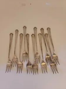 "Vintage 11 Posten Cowell & Hubbard Sterling Appazer Gabeln ""MM" - Bild 1 von 7