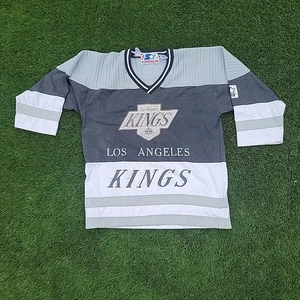 RARE Vintage 90s Starter Los Angeles Kings NHL Pullover Sweatshirt, Adult MEDIUM - Picture 1 of 7