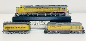 Overland Diamond HO UP Veranda Turbine 75 GP9B Round Tender DCC & Sound OMI-5859 - Picture 1 of 23