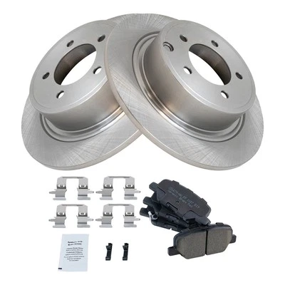 TRQ BKA48727 Disc Brake Kit For Mitsubishi Outlander Sport 2013 Rear 4605A802 - Image 1 of 4