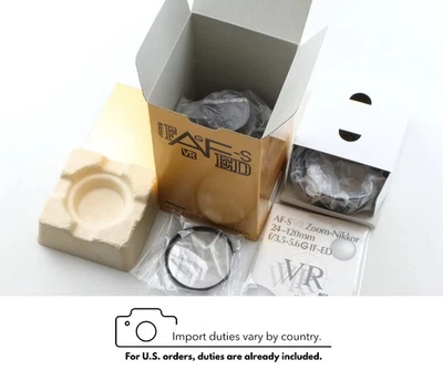 [Unused in BOX] Nikon AF-S Nikkor 24-120mm f/3.5-5.6 G VR ED IF Lens From JAPAN - Image 1 of 4