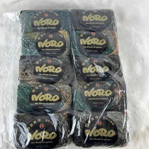 Noro Silk Garden Yarn #449 Silk Mohair Wool Japan 10 PACK - Picture 1 of 5