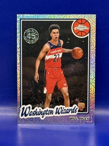 2025 Topps Basketball WIll Riley RC Rookie Silver Pack Mojo Topps Chrome #TCWR - Bild 1 von 2