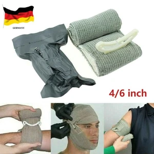 4/6in Israeli Trauma Bandage Emergency Dressing First Aid Compression Notverband - Bild 1 von 13