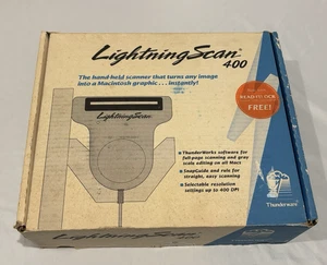 Thunderware Lighting Scan 400 Apple Mac Macintosh Computer Graphic Image Scanner - Afbeelding 1 van 20