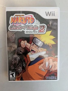Naruto Clash of Ninja Revolution 2 Wii TESTED - Picture 1 of 6